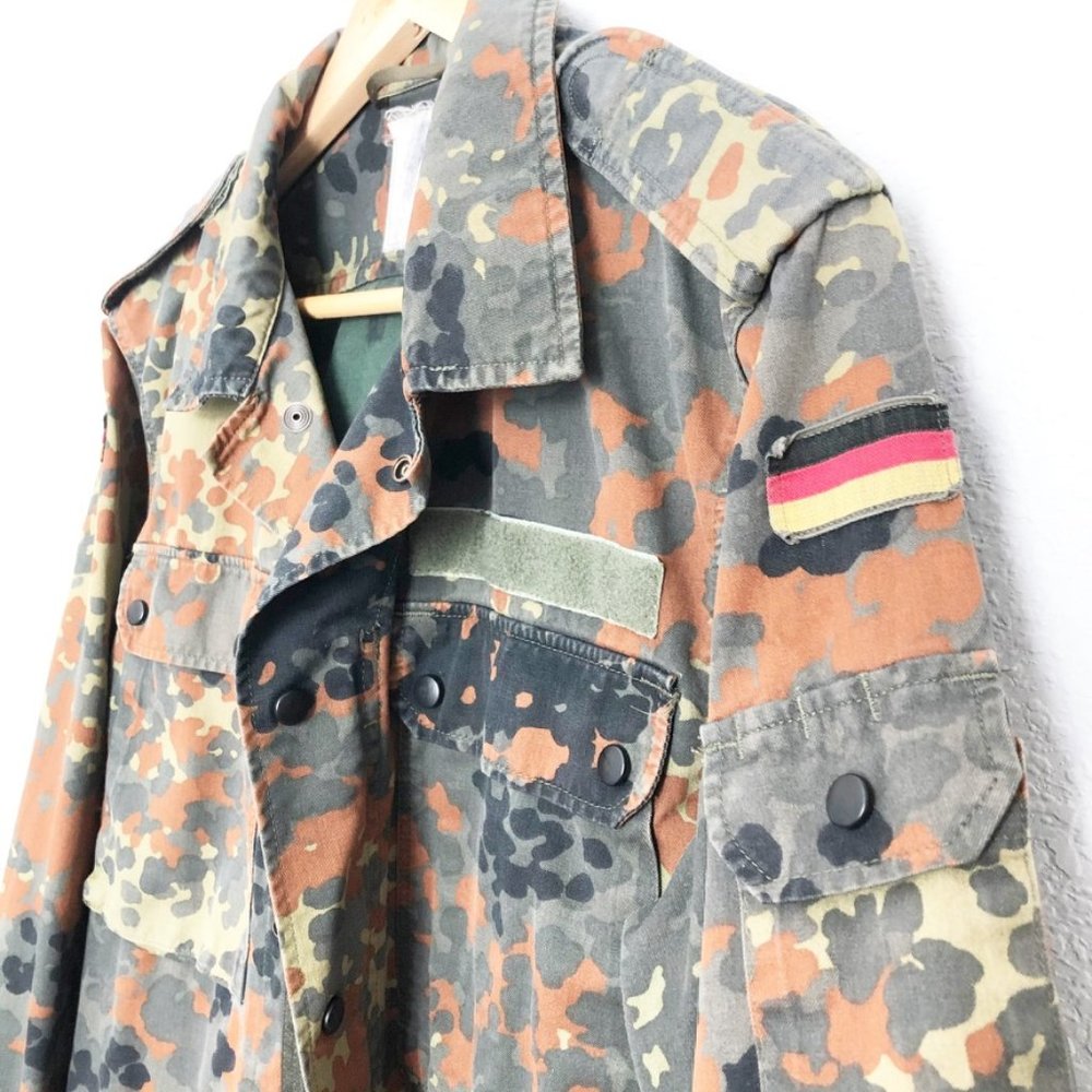 Vintage Military German Camo Army Jacket - Picture 5 of 5